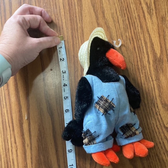 Crawly the Crow Ty beanie baby vintage rare Nwt - Picture 9 of 9